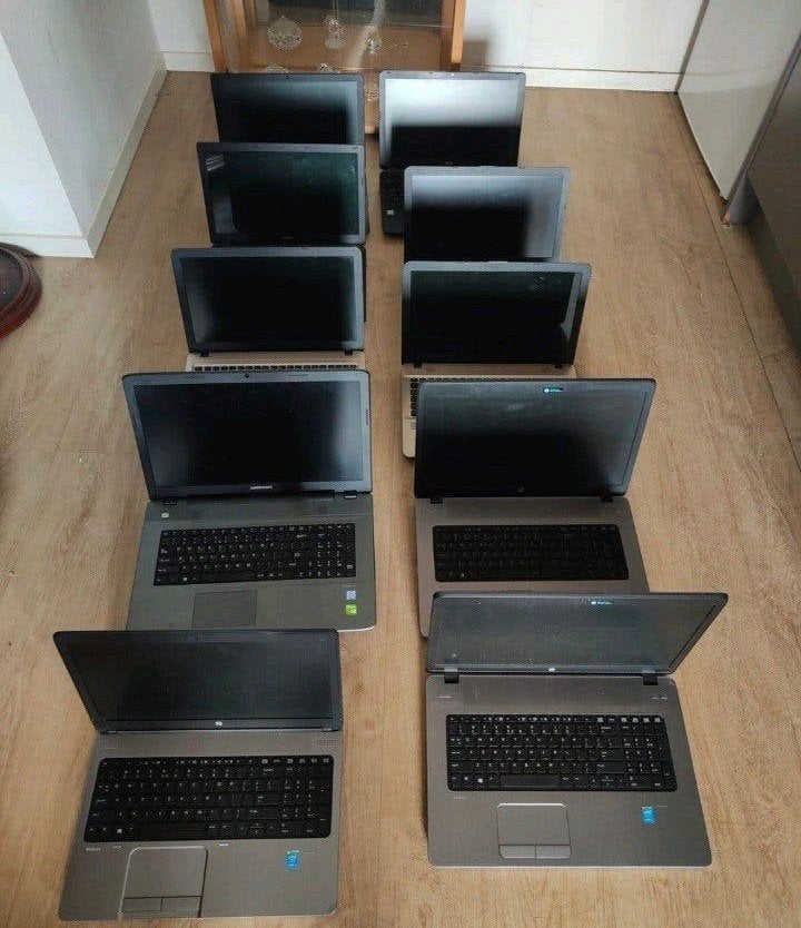 Partij laptops 10 stuks asus,acer,medion intel i3/i5, Computers en Software, Windows Laptops, Ophalen of Verzenden