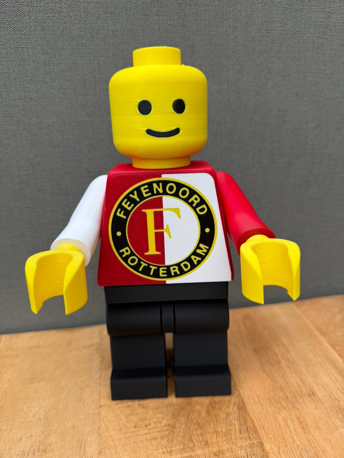 3D geprinte feyenoord of NL lego pop 20cm!, Ophalen of Verzenden, Nieuw