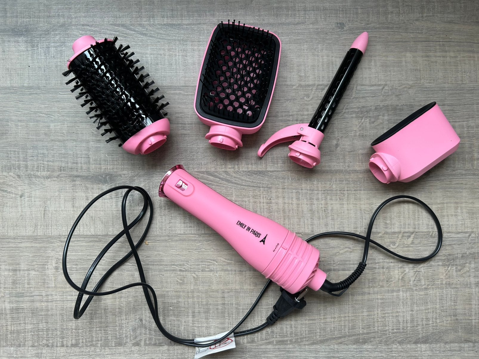 Te koop multi hair styling set van Emily in paris, Ophalen, Zo goed als nieuw, Föhn of Haardroger