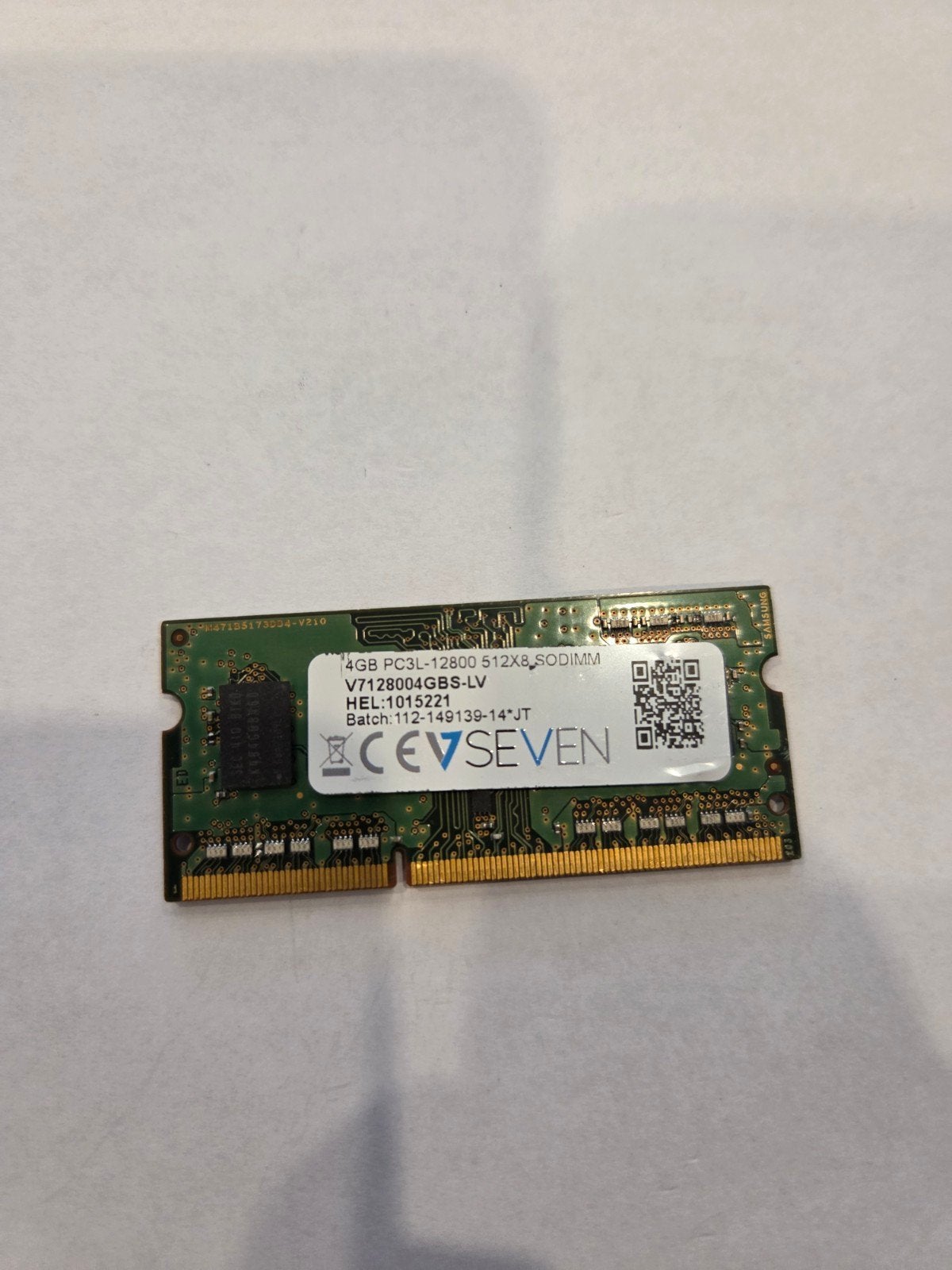 4GB DDR3 PC3L-12800 SODIMM RAM Geheugenmodule, Computers en Software, RAM geheugen, DDR3, Ophalen of Verzenden, Laptop, 4 GB