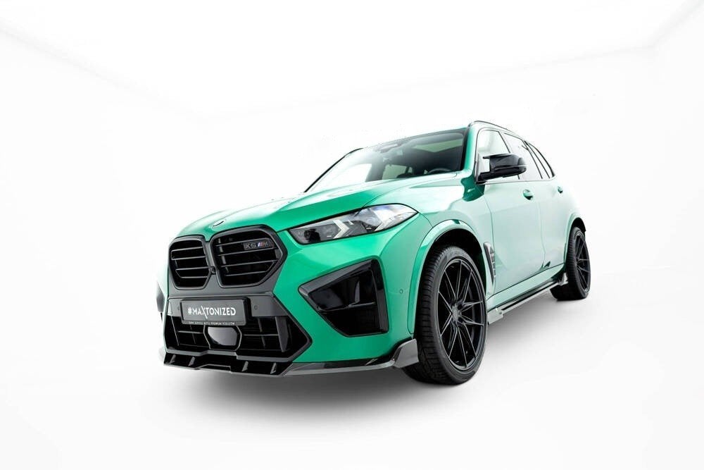 Carbon voorlip sideskirt diffuser spoiler - BMW X5M F95 23+, Ophalen of Verzenden