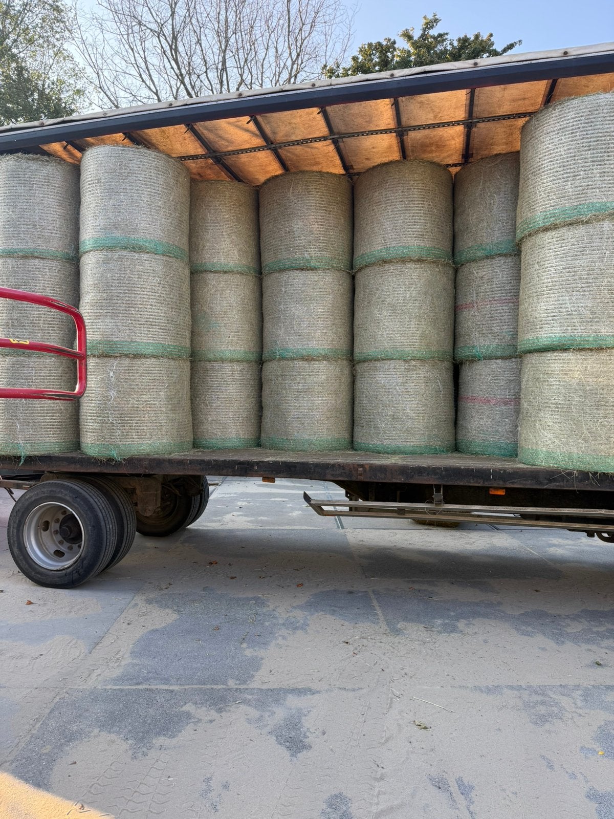 Hooi midibaal Barenbrug Haymaster, Ophalen, Vee