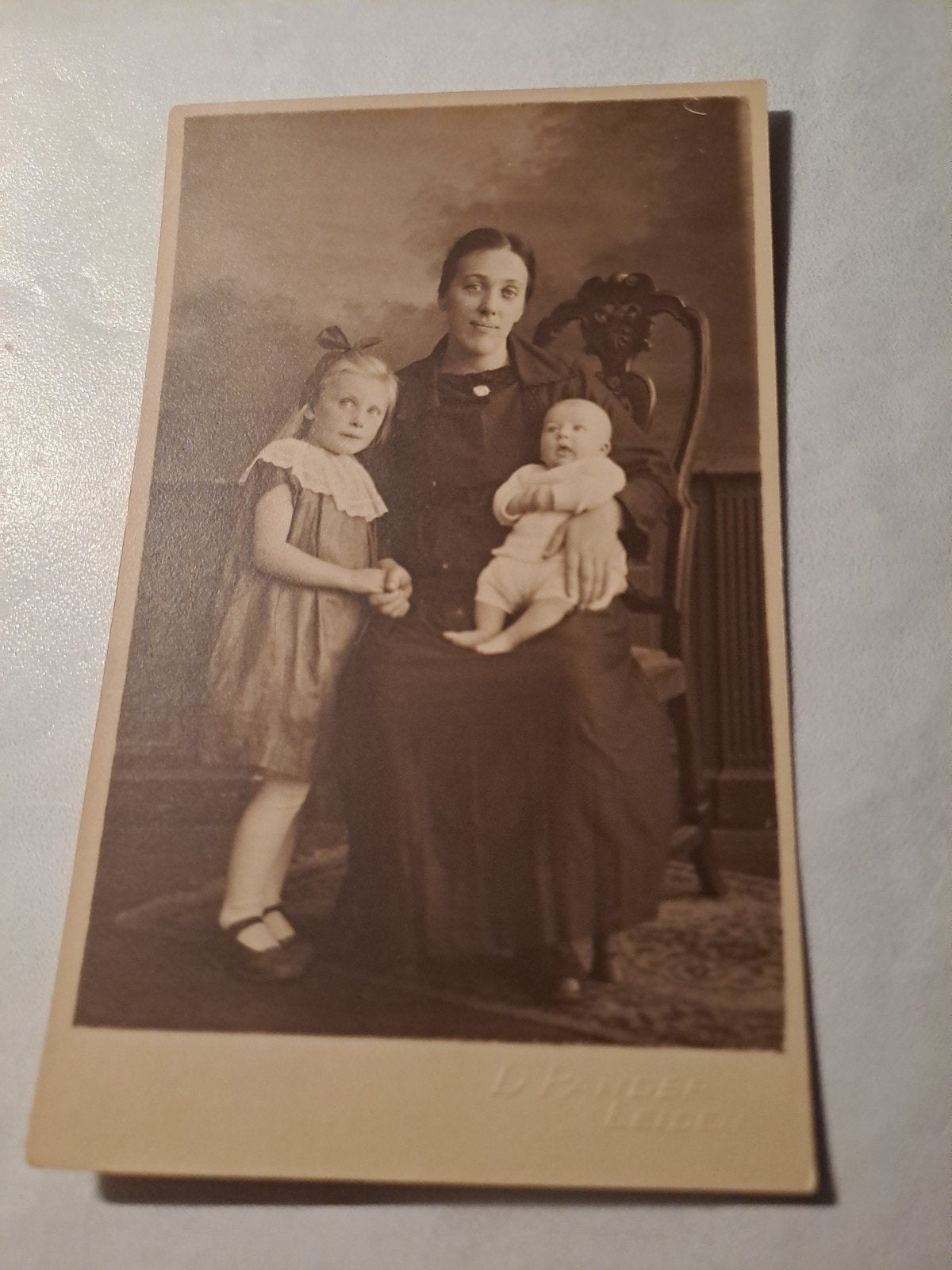 kabinetfoto Rijnsburg, Verzamelen, Ophalen of Verzenden, Voor 1920, Zuid-Holland
