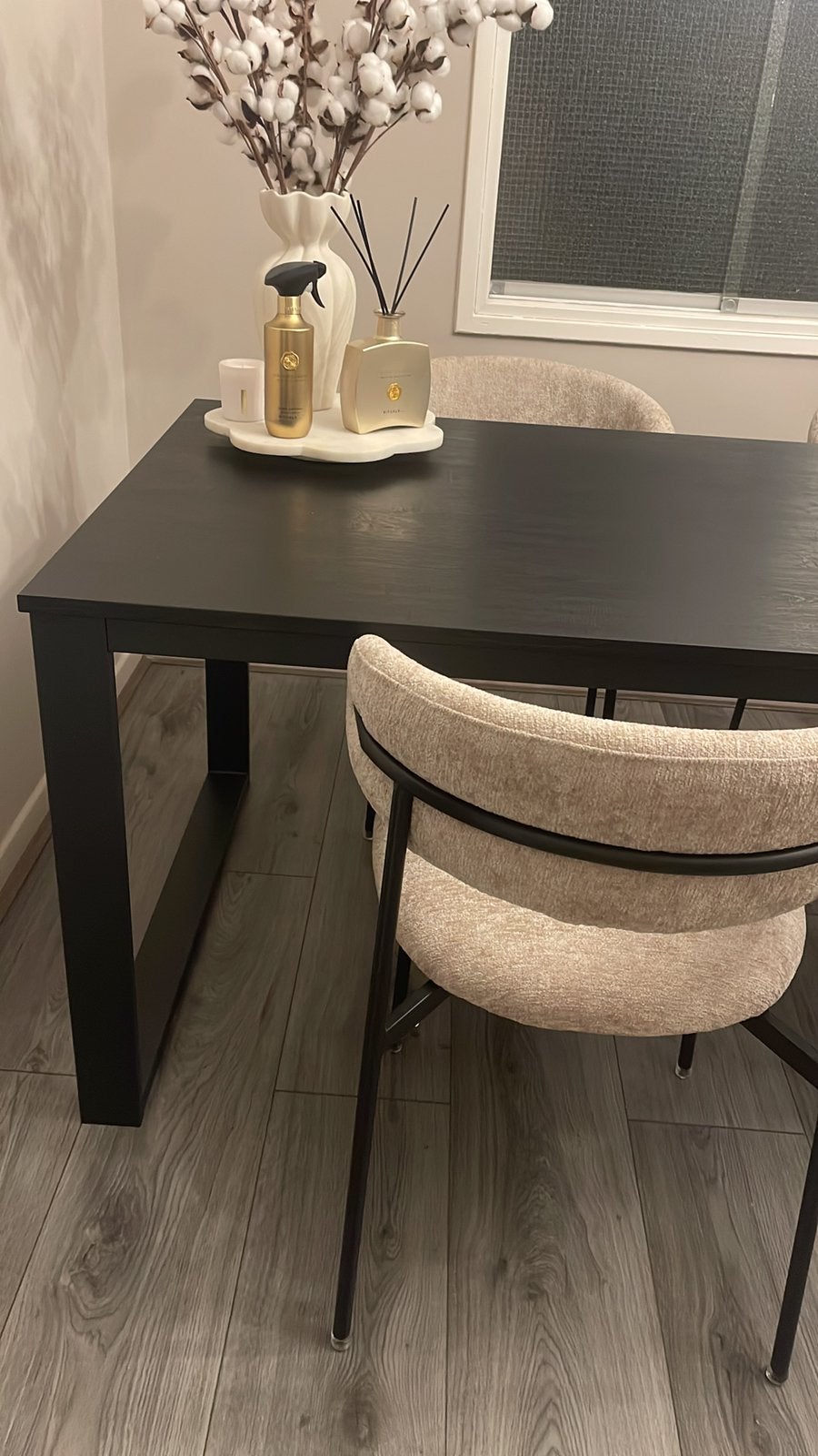Eet tafel zonder stoelen, Huis en Inrichting, Tafels | Sidetables, Ophalen, Zo goed als nieuw, 150 tot 200 cm, 25 tot 50 cm