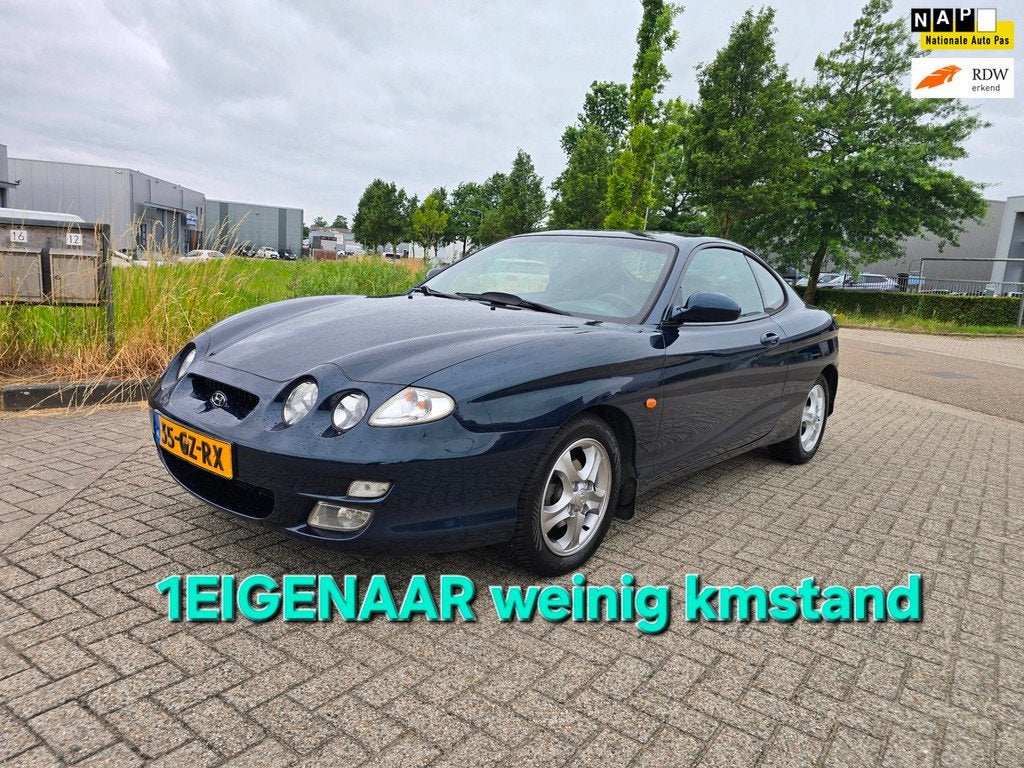 Hyundai Coupé 2.0i FX 1EIGENAAR,Airco,goedonderhoudennette, Auto's, Hyundai, Voorwielaandrijving, Gebruikt, 49 €/maand, Bedrijf