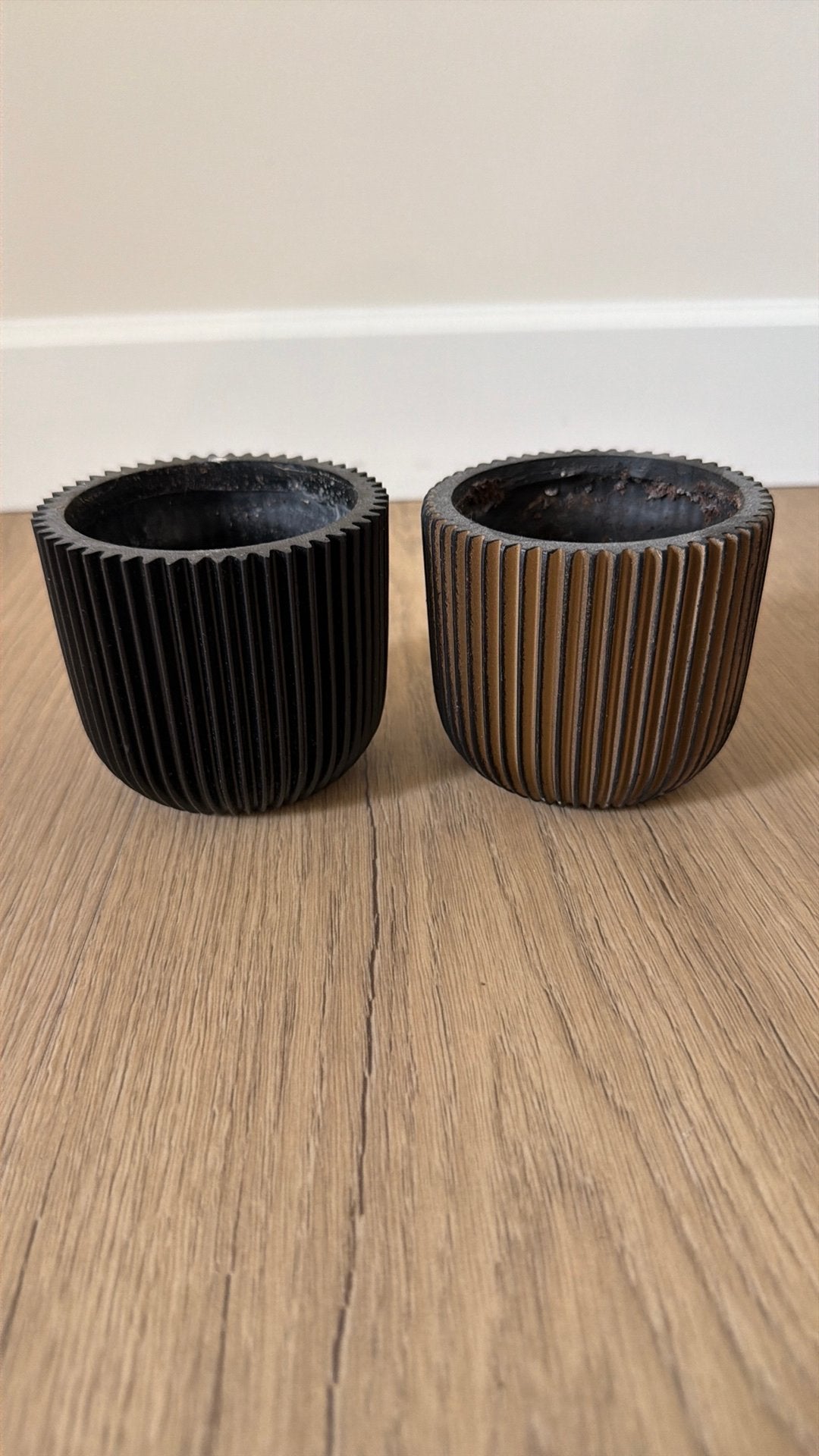 Mini bloempot, Overige materialen, Rond, Ophalen of Verzenden, Zo goed als nieuw