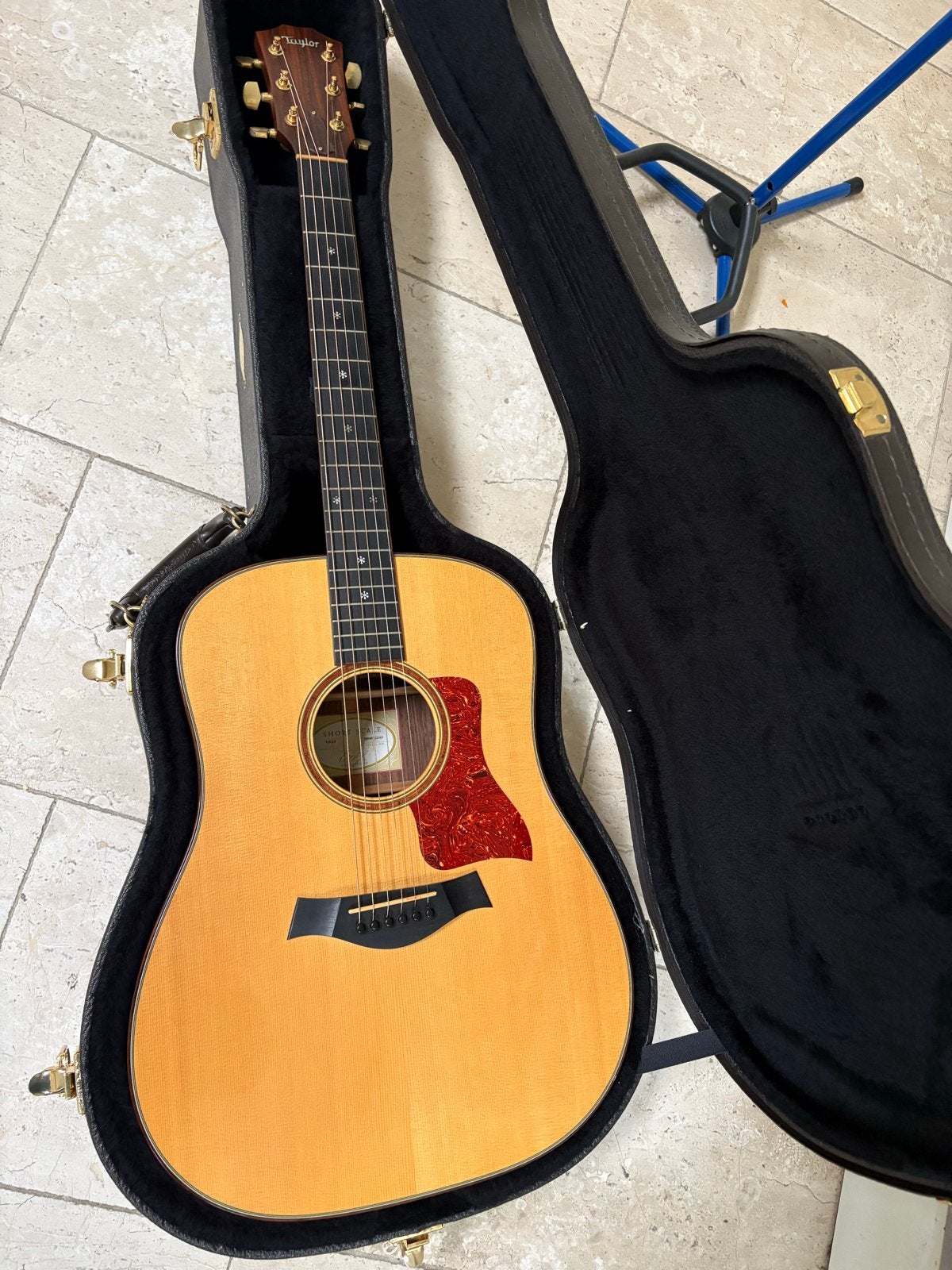 Taylor lim.Ed.SHORTSCALE 710-L9 (2004) MISI acoustic trio, Ophalen, Zo goed als nieuw, Western- of Steelstringgitaar, Met (piezo-)element