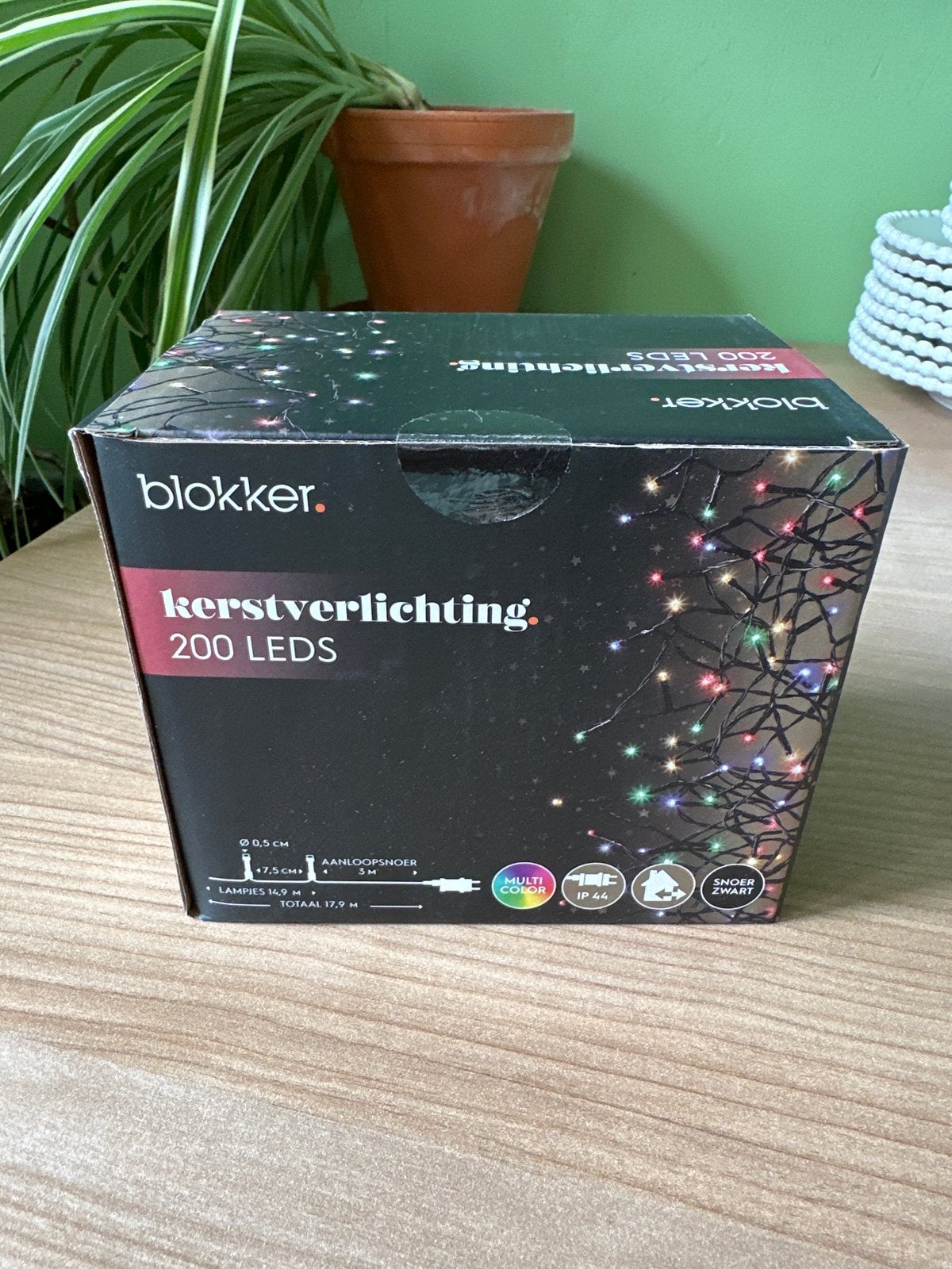 Kerstverlichting 200leds 18m, Ophalen of Verzenden, Nieuw