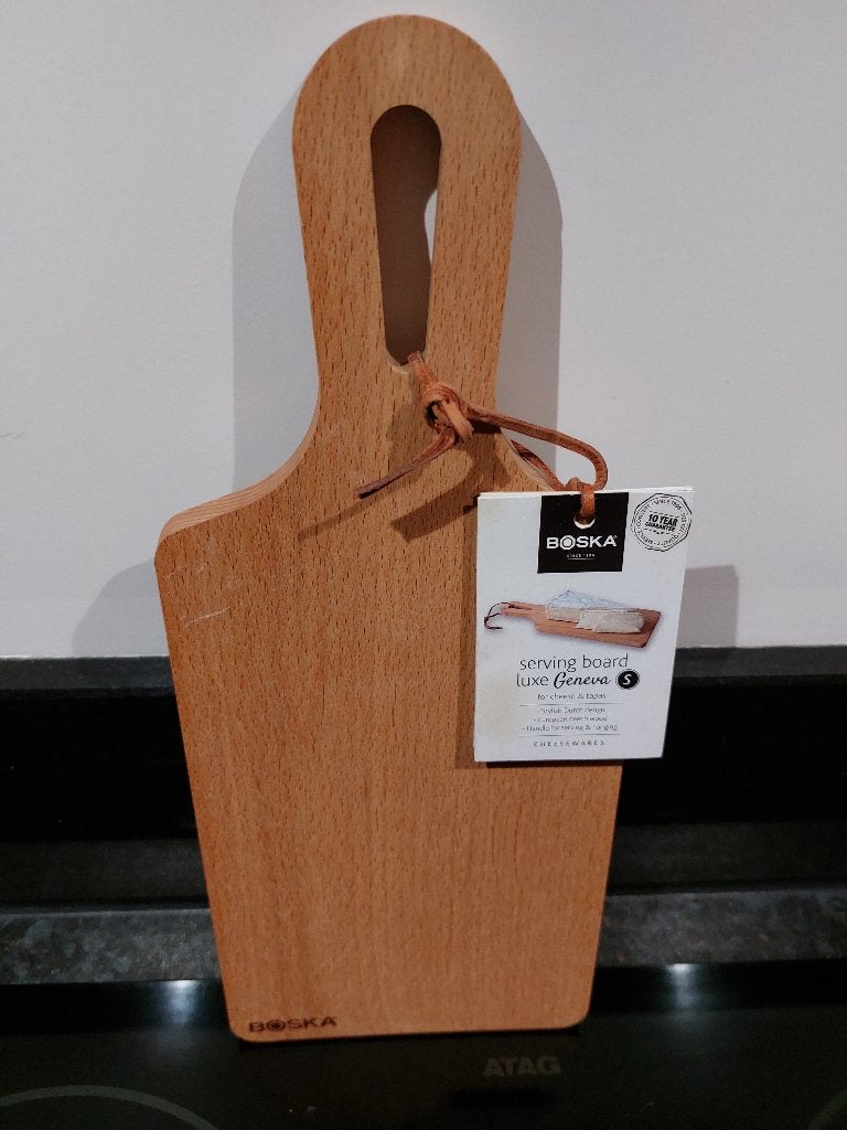 Hapjesplank mini, 20 x 12 x 1 cm nieuw (wij versturen niet), Huis en Inrichting, Ophalen, Hout, Snij-/serveerplank, Nieuw