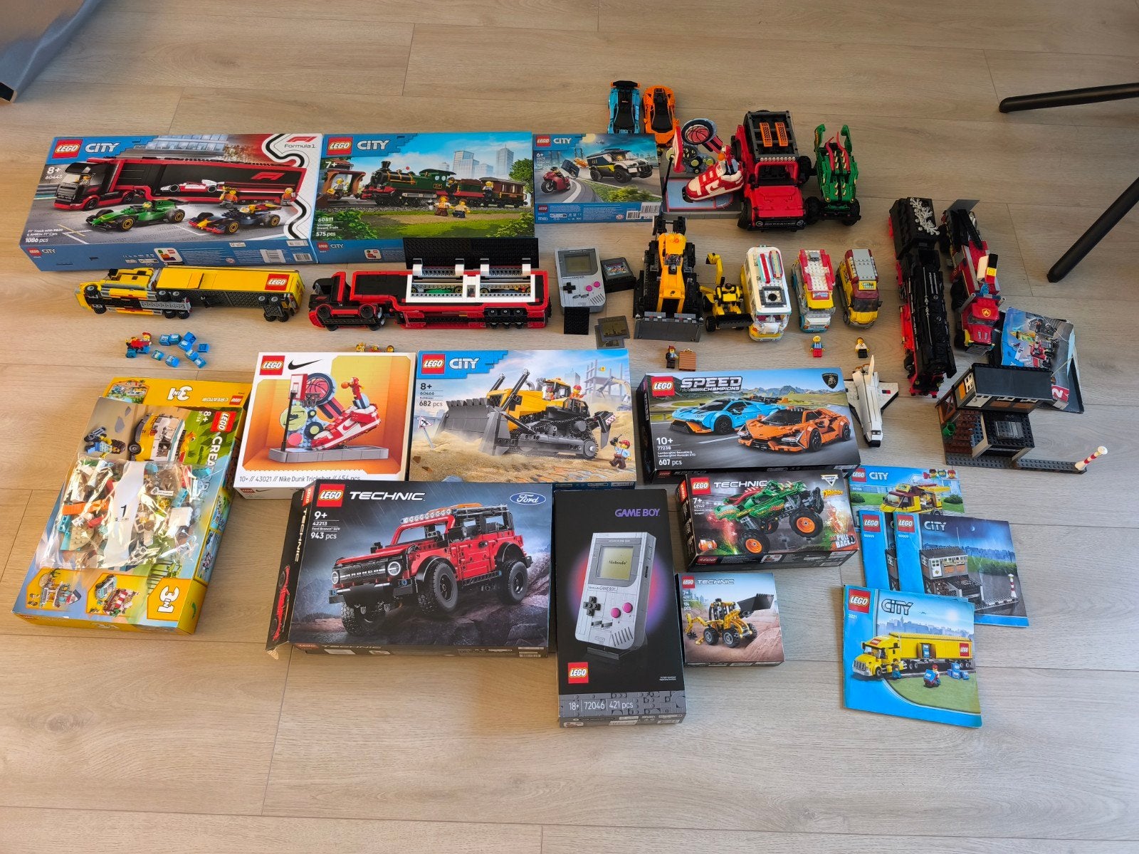 lego verzameling sealed compleet city technic etc, Ophalen, Zo goed als nieuw, Complete set, Lego