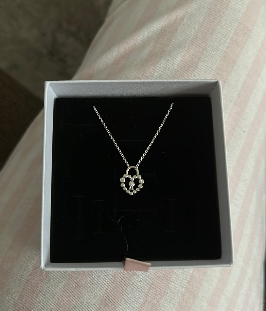 Pandora ketting met orginele doos, Sieraden, Tassen en Uiterlijk, Ophalen of Verzenden, Zo goed als nieuw, Zilver, Pandora