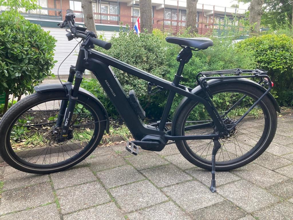 Ebike Riese&Müller Charger4 GT Variokleur black matt, Gebruikt, 47 tot 51 cm, 50 km per accu of meer, Ophalen