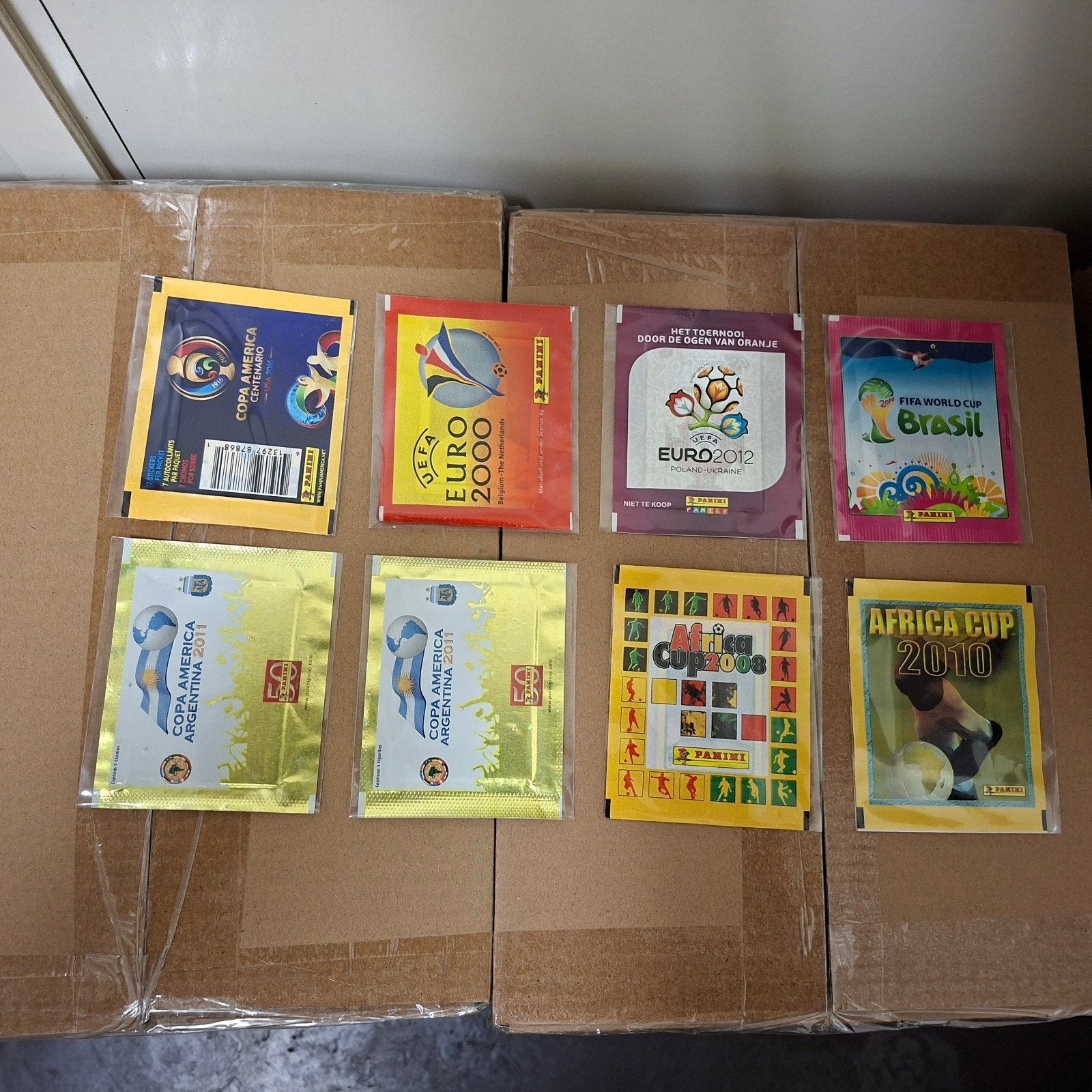 Gesloten panini zakjes ruilen is mogelijk., Verzenden, Zo goed als nieuw, Meerdere stickers