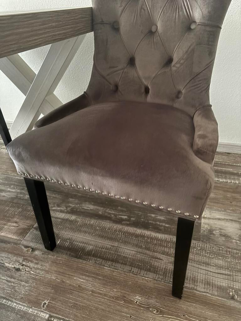 Eetkamerstoelen, Huis en Inrichting, Stoelen, Ophalen, Overige kleuren, Zo goed als nieuw, Vier