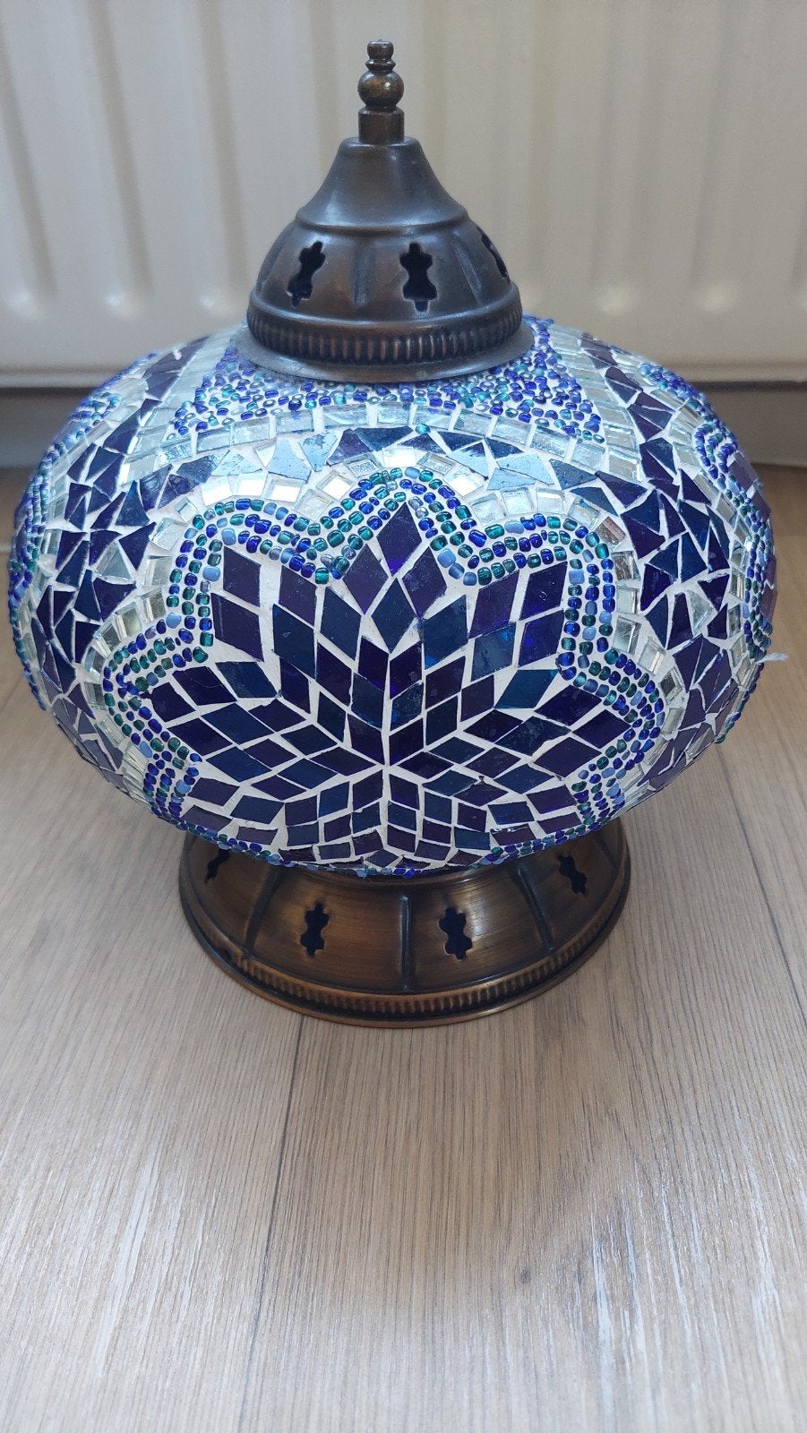 Oosterse mozaiek Lamp. (zonder vitting), Ophalen