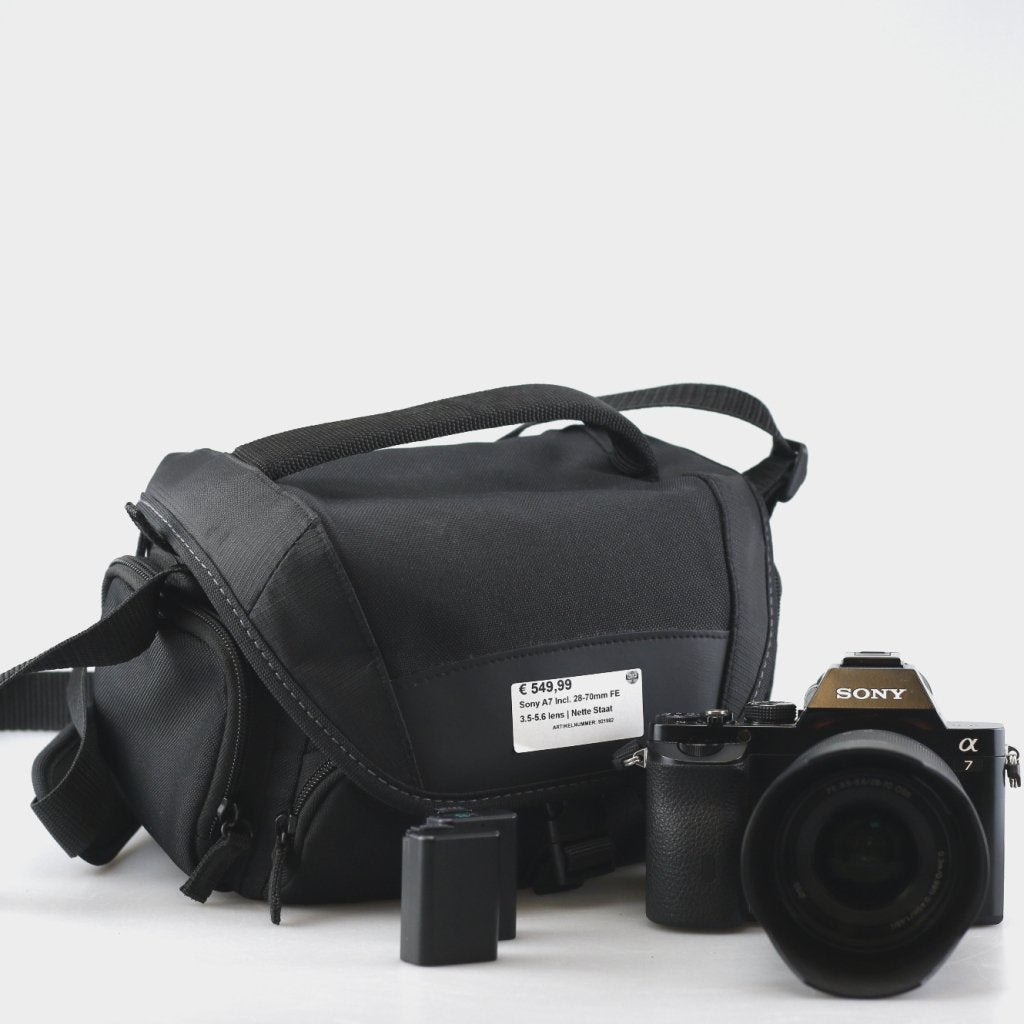 Sony A7 Incl. 28-70mm FE 3.5-5.6 lens | Nette Staat, Sony, Zo goed als nieuw, Support@sony.com, 1-7-1 Konan, Minato-ku
Tokyo 108-0075
Japan