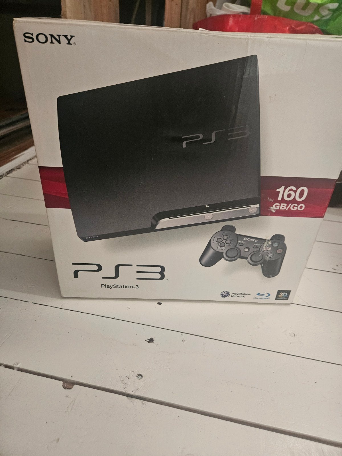 Sony PlayStation 3 (PS3) 160 GB, Spelcomputers en Games, Ophalen, Gebruikt, Zonder controller, 160 GB
