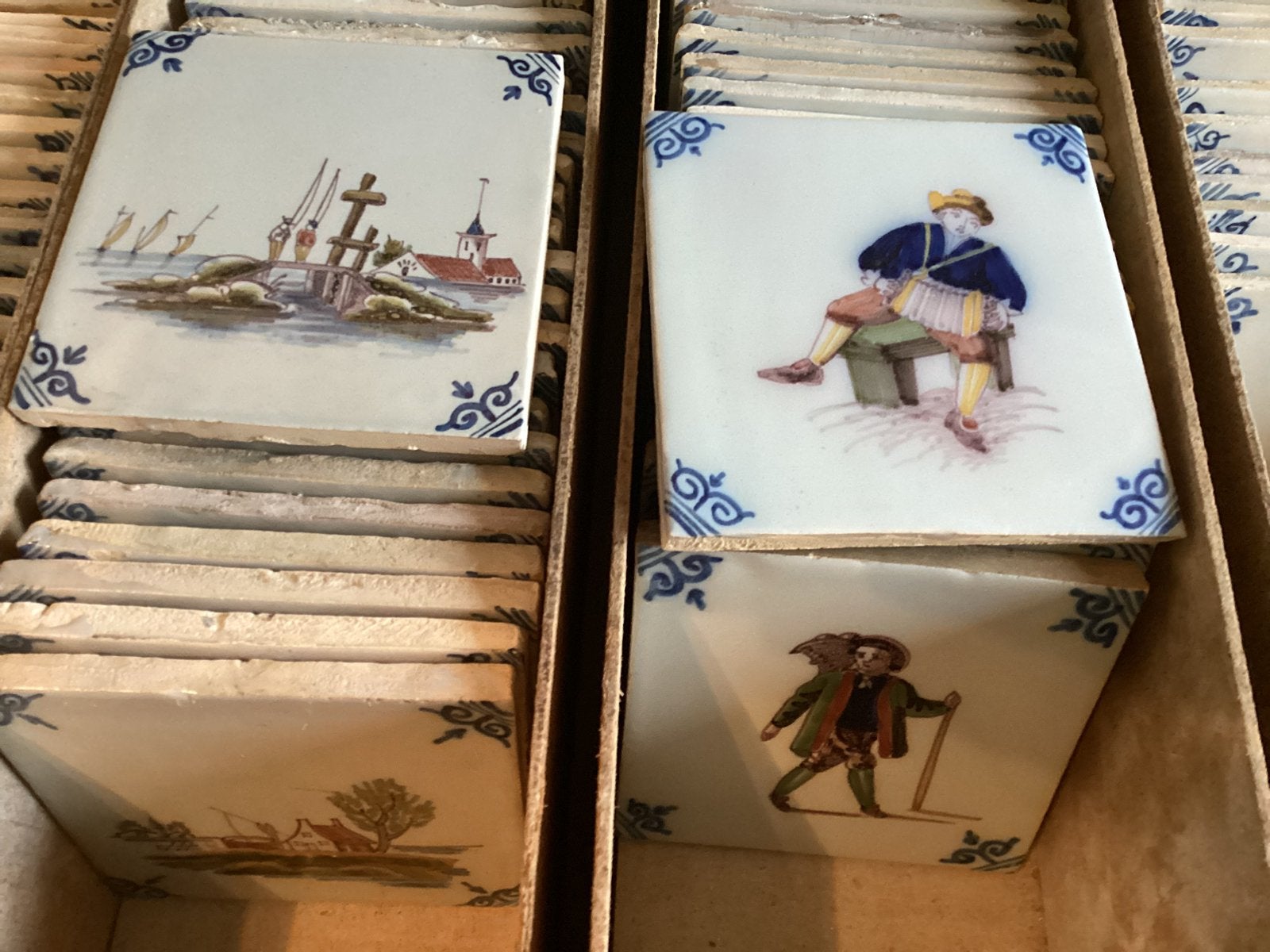 Diverse tichelaar tegeltjes, Ophalen of Verzenden