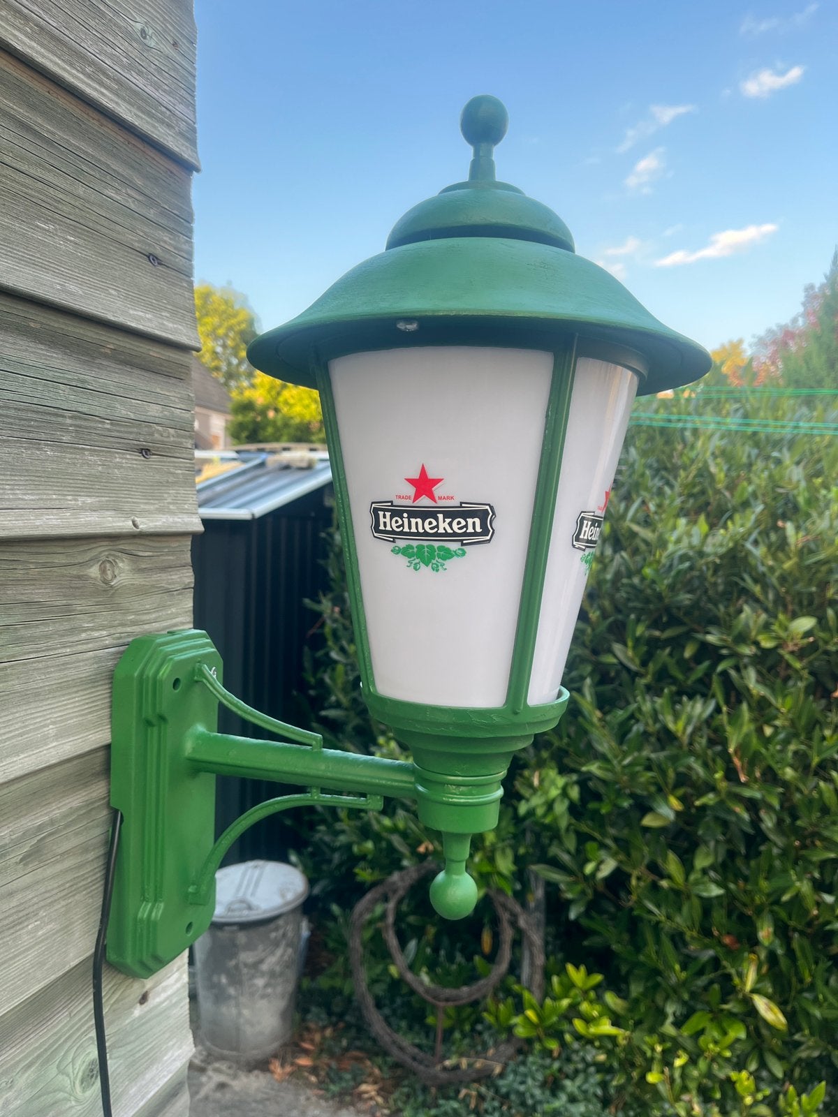 Heineken lantaarn/Heineken lamp, Ophalen, Zo goed als nieuw, Overige typen, Heineken
