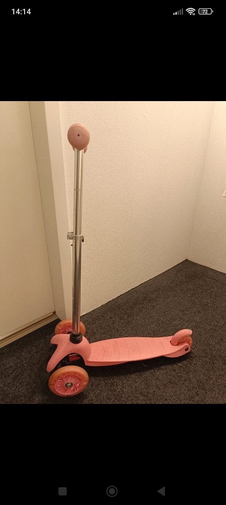 Roze step 3 wielen voor een mooie prijs?, Fietsen en Brommers, Ophalen of Verzenden, Gebruikt, Gewone step