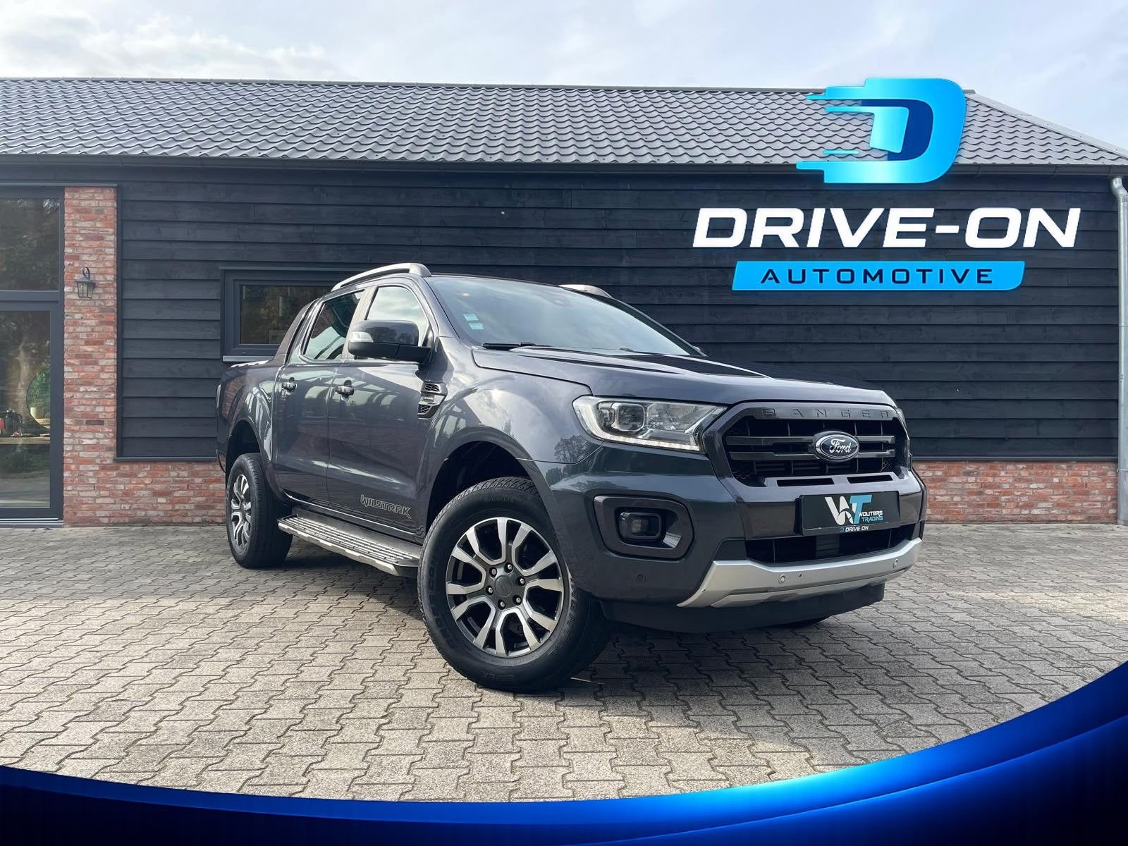 Ford Ranger 2.0 EcoBlue Wildtrak - Marge - 5 persoons - ACC, Automaat, Gebruikt, Zwart, 4 cilinders