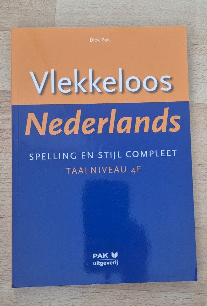 Vlekkeloos Nederlands Spelling Taalniveau 4F, Boeken, Ophalen of Verzenden, Alpha, Zo goed als nieuw