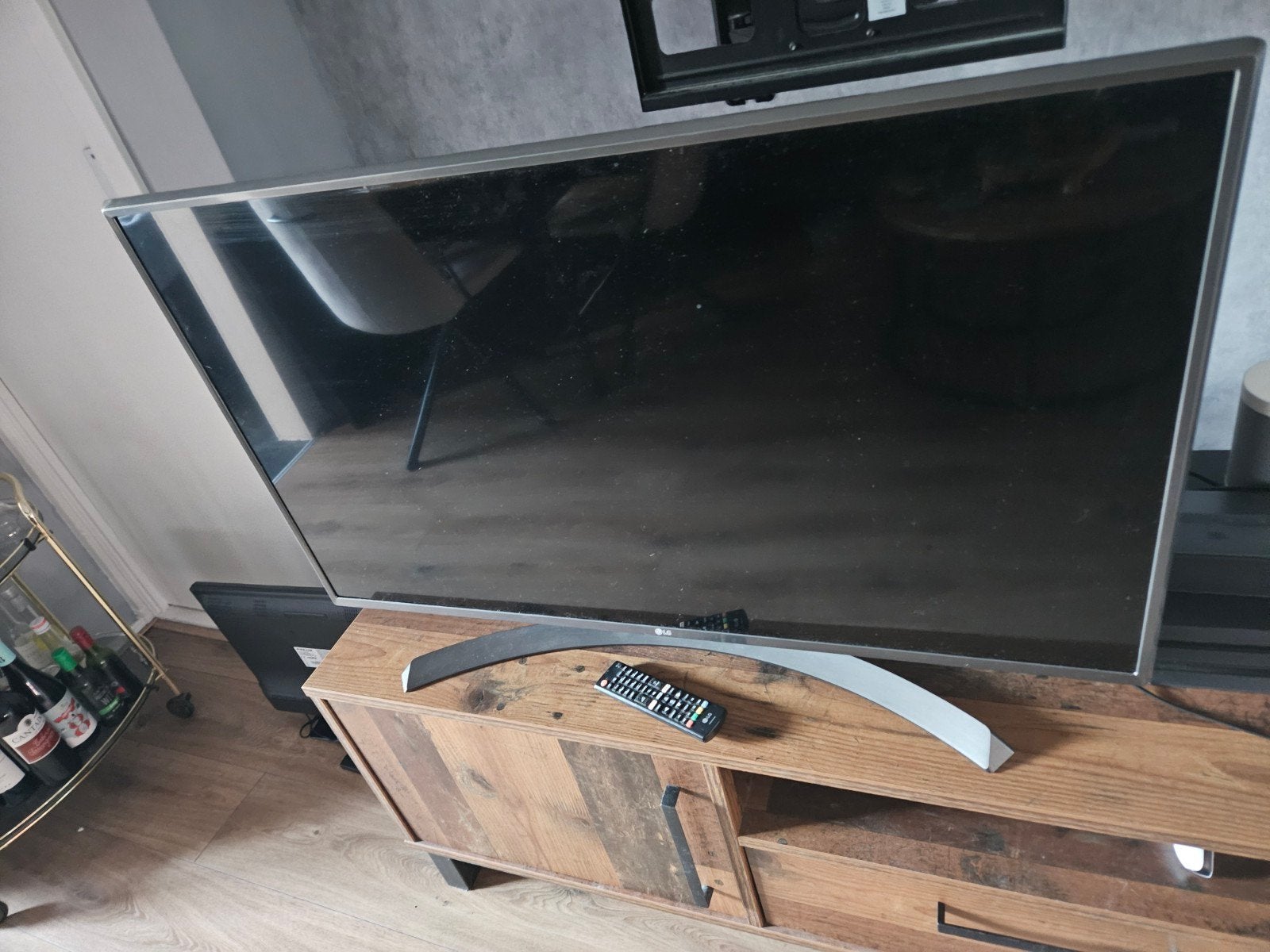 te koop SMART 4k 43" LG tv, Ophalen, Gebruikt, 50 Hz, LCD