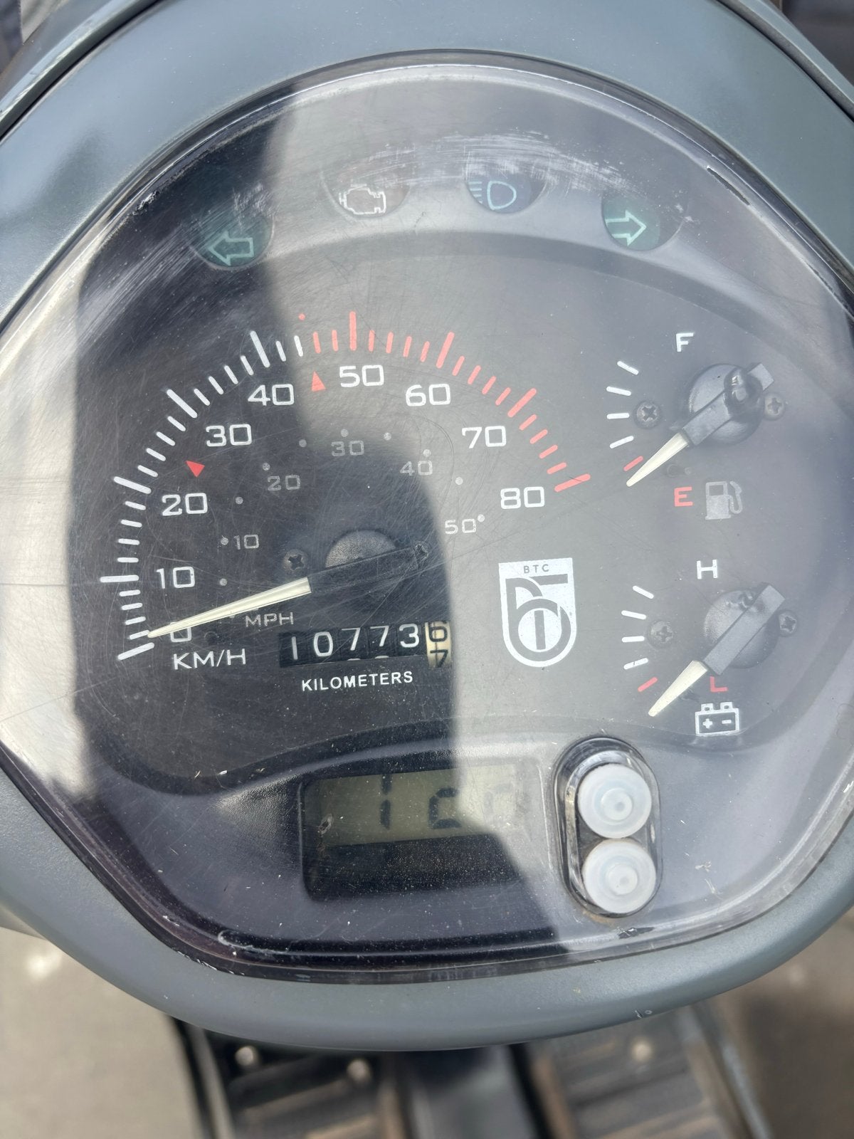 BTC Riva met blauw kenteken - Opknapper/Klusscooter, Gebruikt, Benzine, Ophalen, Overige merken