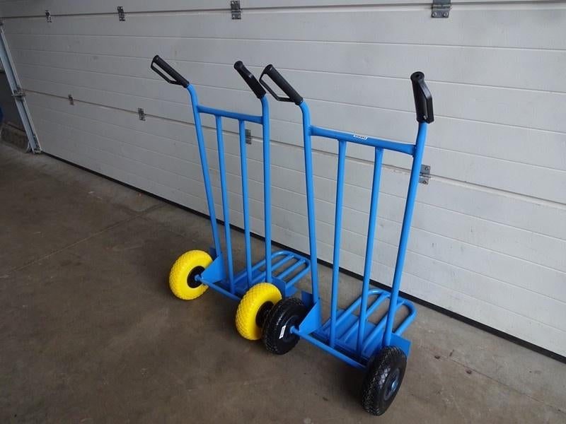 Steekwagen + klep met luchtbanden of antilekbanden, 60 tot 80 liter, Ophalen, Nieuw, Steekwagen