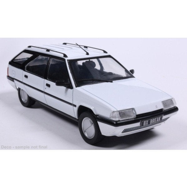 Citroen BX Break 1986 Wit Schaal 1/24 Whitebox, Overige merken, Whitebox, Auto, Nieuw