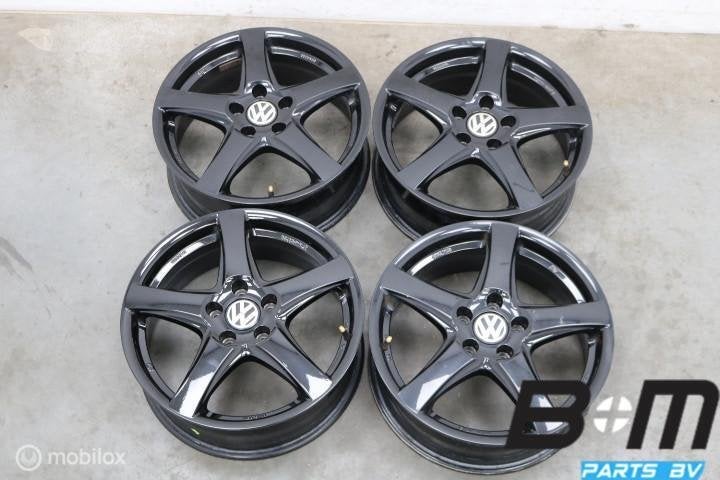 17 inch MSW velgen VW Passat B8 B9 - VW T-Roc! 124R-001190, Gebruikt, Velg(en), 17 inch, Personenwagen