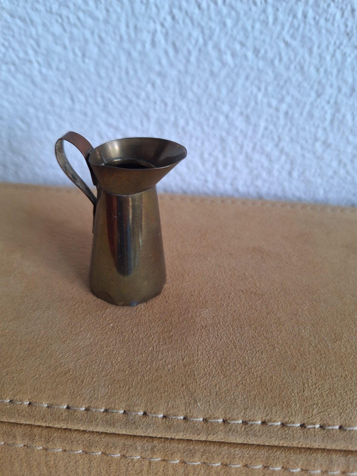 Miniatuur koperen kruikje, Ophalen, Koper