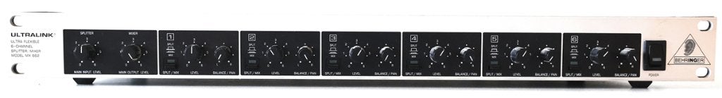 Behringer ULTRALINK MX662, Ophalen, Gebruikt