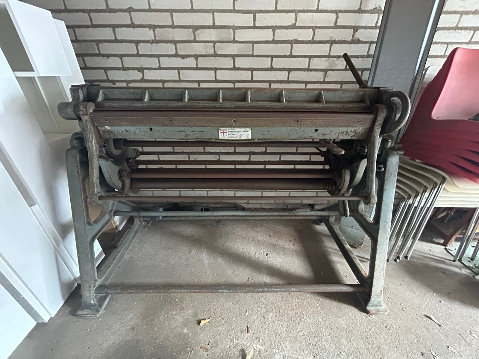 JORG 3601 Gecombineerde Wals, Zet- en Kraanmachine, Ophalen