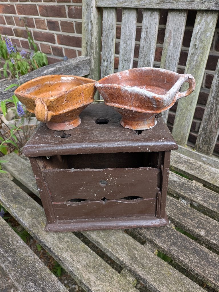 Voeten Stoof met vuurtest, Antiek en Kunst, Antiek | Woonaccessoires, Ophalen