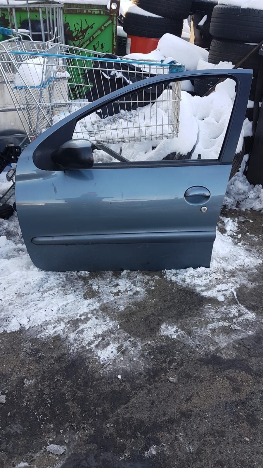 PEUGEOT 206  LINKERVOOR PORTIER BJ 98 TOT 2006, Auto-onderdelen, Carrosserie en Plaatwerk, Gebruikt, -, Deur, -
