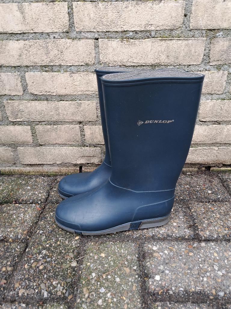 Dunlop kinder regenlaarzen maat 34, Ophalen, Jongen of Meisje, Dunlop, Laarzen