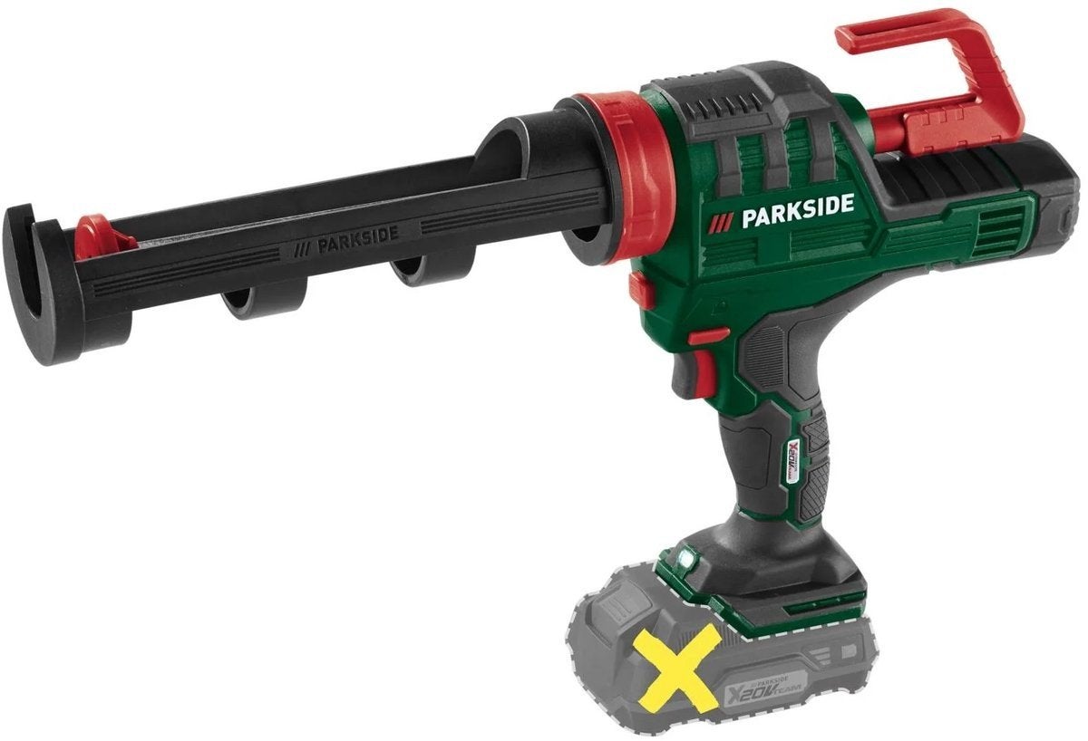 Parkside 20v kitspuit met accu en lader, Ophalen, Nieuw