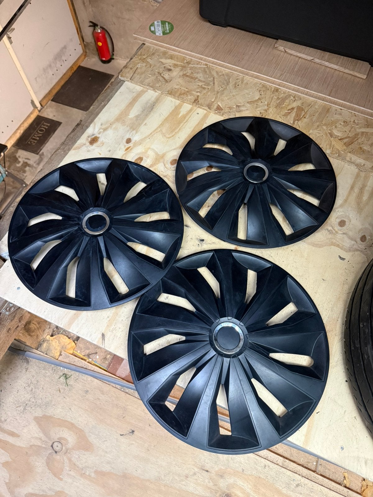 3ST 16” Wieldoppen, Ophalen of Verzenden, Gebruikt
