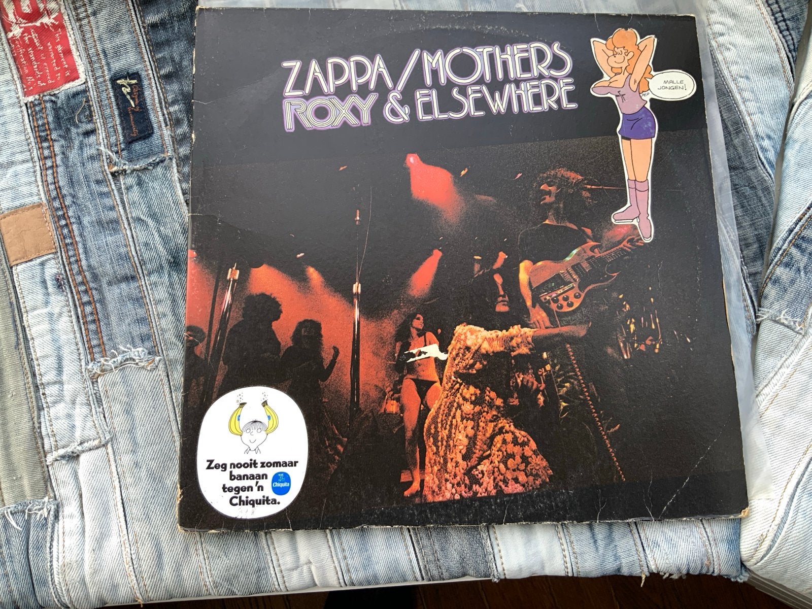 Frank Zappa / Mothers - Roxy & Elsewhere Dubbel-LP 1974, Cd's en Dvd's, Ophalen of Verzenden, 12 inch, Dubbel-LP, Progressive Rock