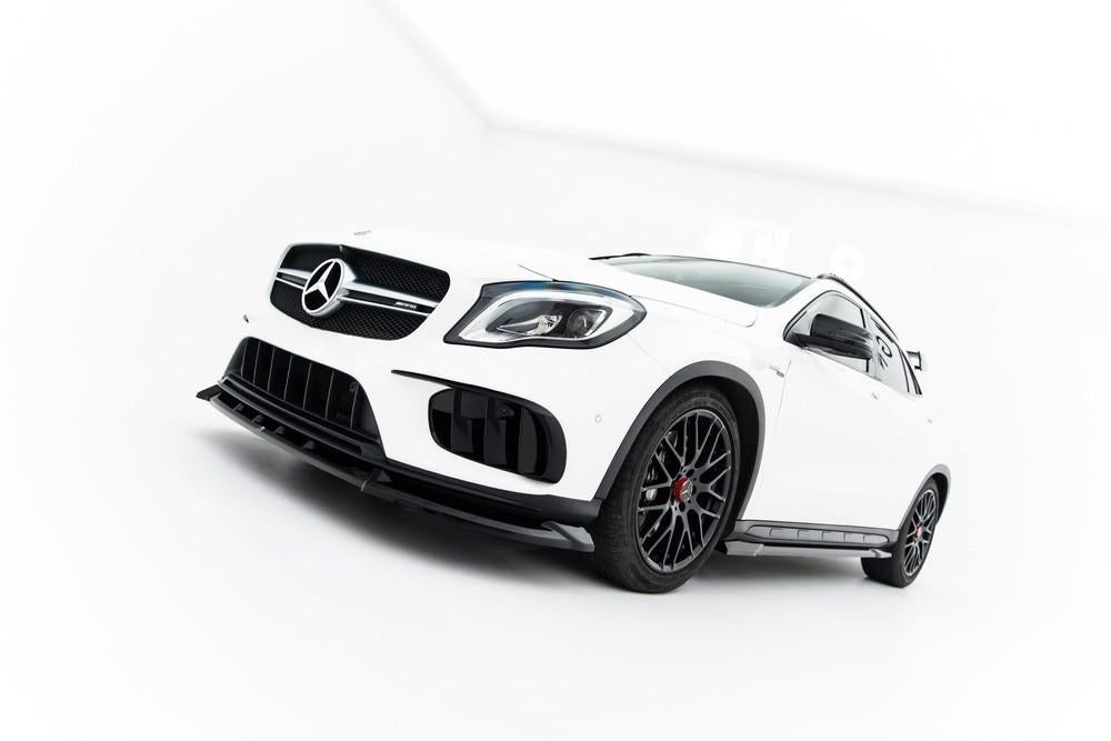 Voorlip diffuser sideskirt spoiler - GLA 45 AMG X156 17-21