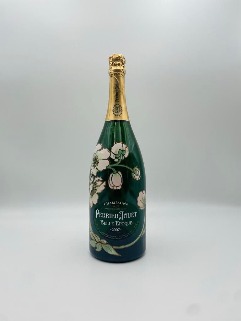 Lege Perrier Jouët Belle Epoque 2007 champagnefles, Ophalen of Verzenden, Zo goed als nieuw