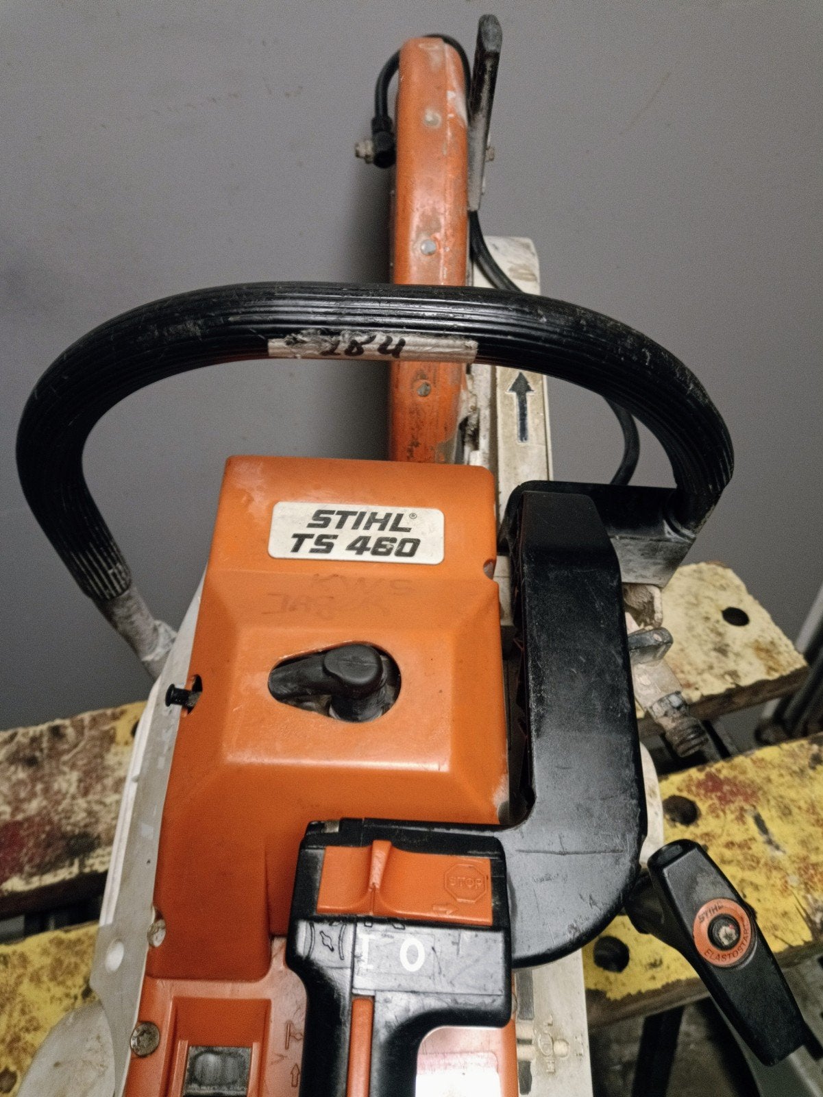 Stihl TS 460 Doorslijper / Bandenzaag – 2005 –, Stihl, Cirkelzaag, 70 mm of meer, Ophalen of Verzenden
