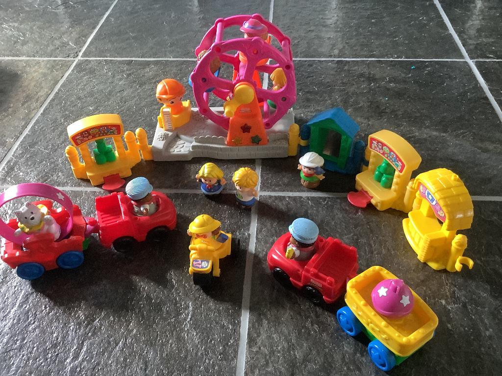Fischer Price /Little people KERMIS, Kinderen en Baby's, Speelgoed | Fisher-Price, Ophalen of Verzenden, Zo goed als nieuw, Speelset