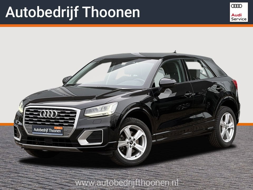 Audi Q2 30 TFSI Sport Pro Line S | Stoelverwarming | LED, Auto's, Stof, Gebruikt, 116 pk, Zwart