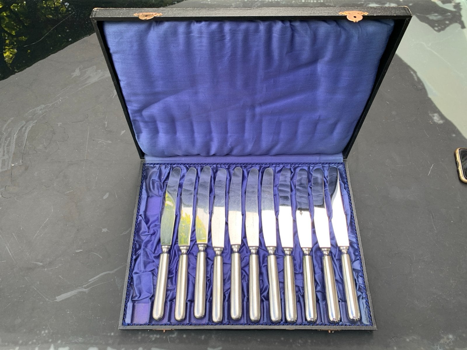Gero Zilmeta messen set - 11 stuks in cassette, Ophalen