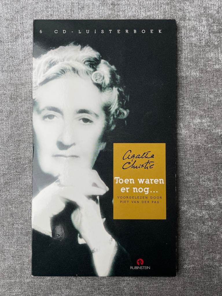 Agatha Christie - Toen waren er nog... (6 CD luisterboek), Ophalen of Verzenden, Cd, Volwassene