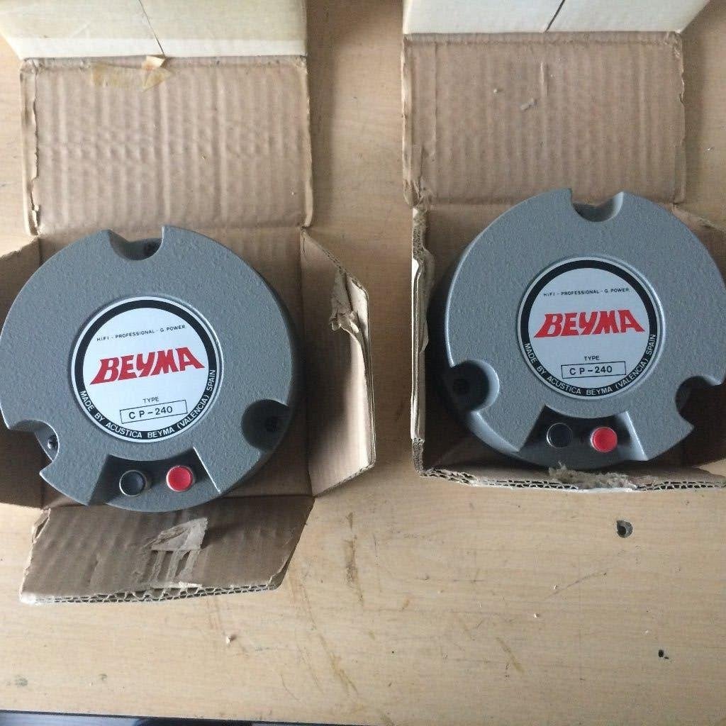 Beyma cp240 drivers, Ophalen, Nieuw, Overige merken