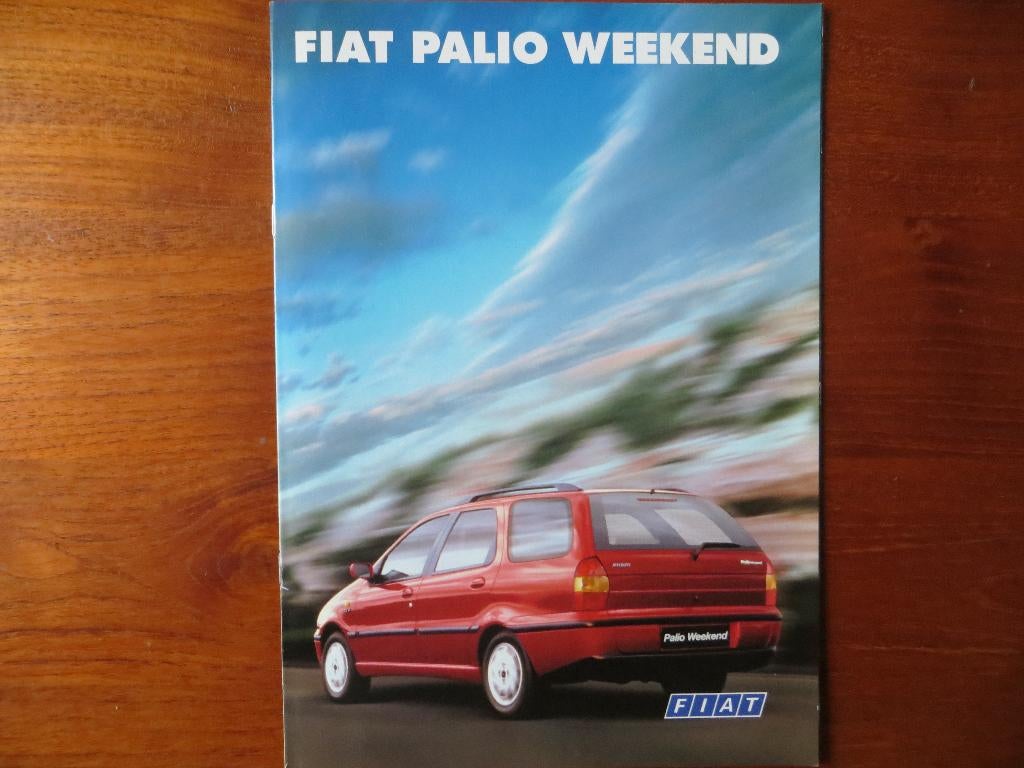 Fiat Palio Weekend (aug. 1997) met bijlage, Boeken, Ophalen of Verzenden, Nieuw, Overige merken