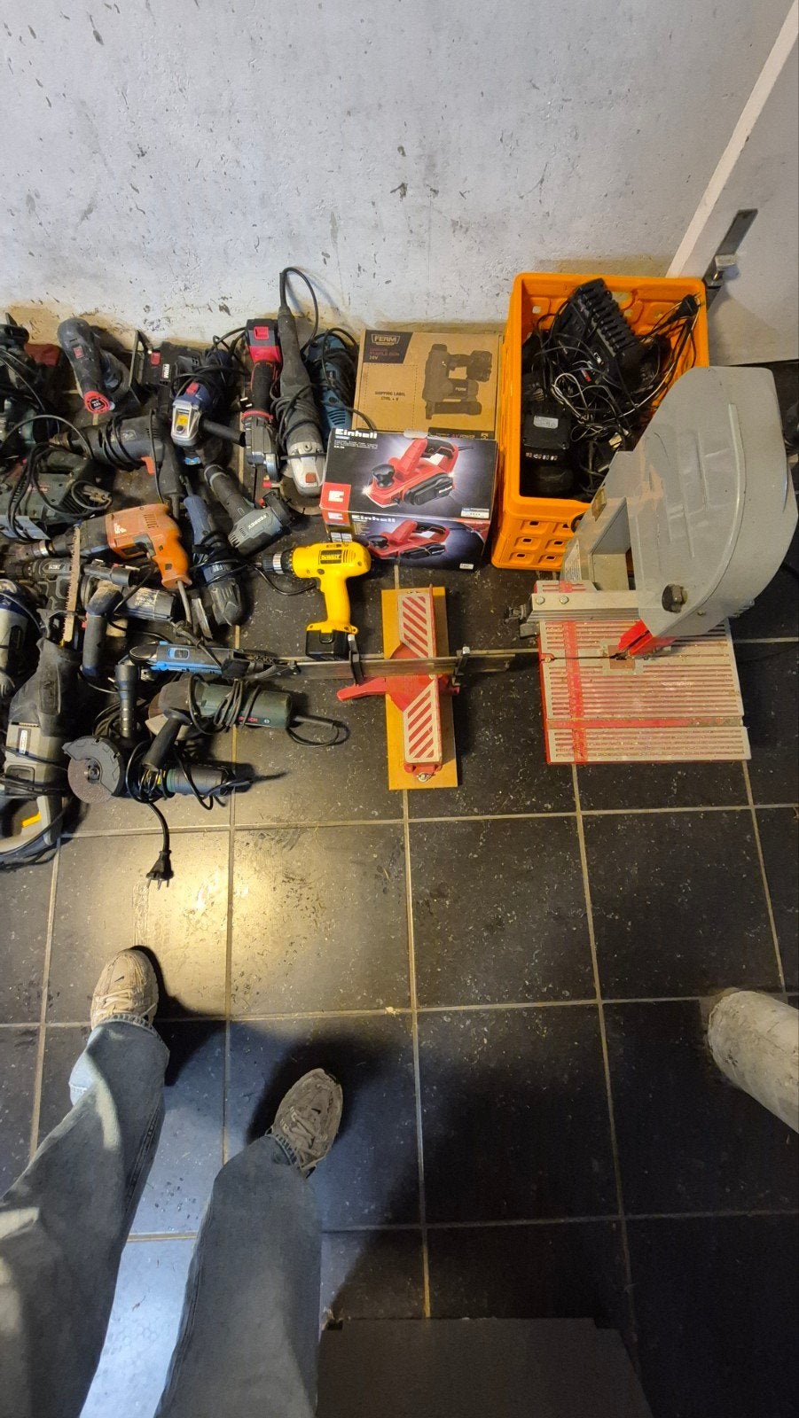Grote partij gereedschap: boormachines, slijpers, etc., Ophalen, Variabele snelheid, Overige typen, Gebruikt